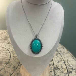 Dyed Howlite Pendant